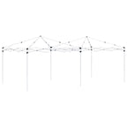 Carpa Plegable para Fiestas 575 x 288 x 245 cm Antracita