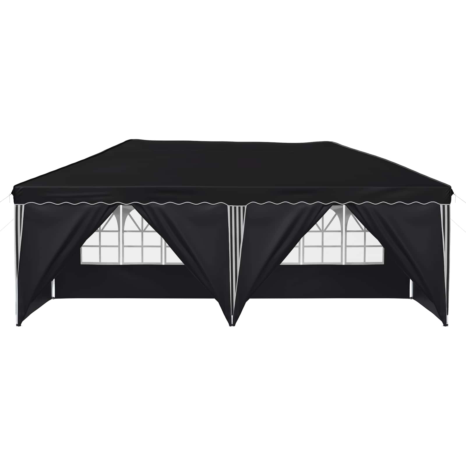 Carpa Plegable para Fiestas 575 x 288 x 245 cm Antracita