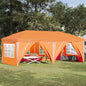 Foldable Party Tent 575 x 288 x 245 cm Anthracite