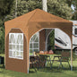Folding Party Tent 192 x 192 x 245 cm Anthracite