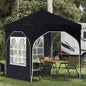 Folding Party Tent 192 x 192 x 245 cm Anthracite