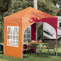 Folding Party Tent 192 x 192 x 245 cm Anthracite