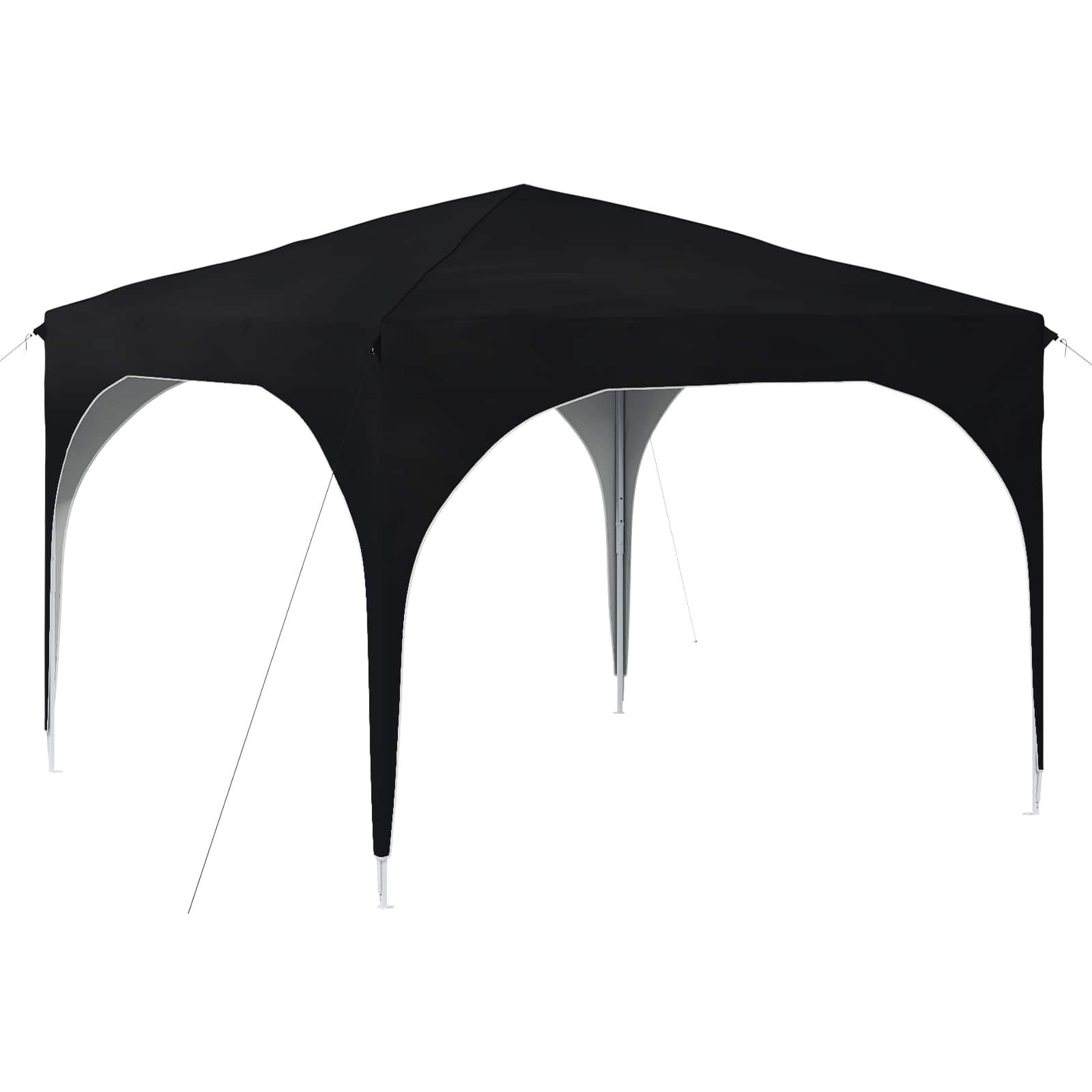 Carpa Plegable para Fiestas 290 x 290 x 245 cm Antracita