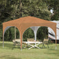 Folding Party Tent 290 x 290 x 245 cm Anthracite