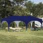 Carpa Plegable para Fiestas 575 x 288 x 245 cm Azul Tela Oxford
