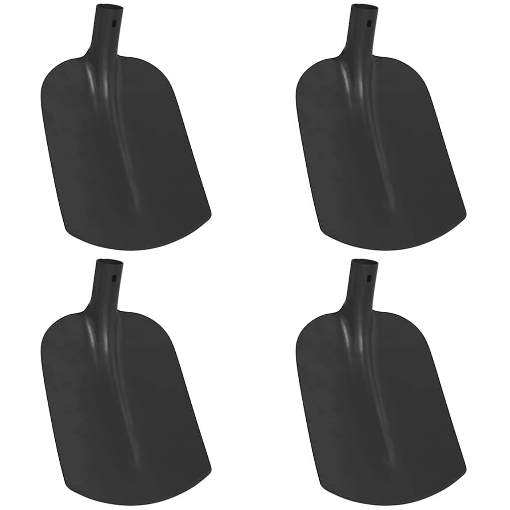 Cabeza de pala 4 pcs Negro 34,5 x 24 cm