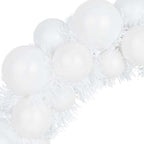 Coronas de Bolas de Navidad 2 pcs 33 x 33 x 7 cm Poliestireno