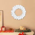 Coronas de Bolas de Navidad 2 pcs 33 x 33 x 7 cm Poliestireno