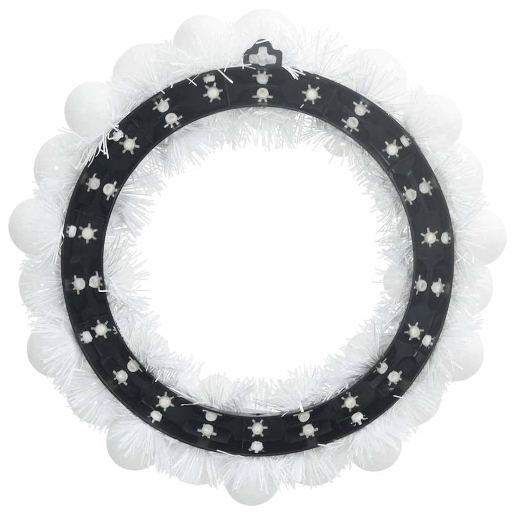 Coronas de Bolas de Navidad 2 pcs 33 x 33 x 7 cm Poliestireno