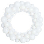 Coronas de Bolas de Navidad 2 pcs 33 x 33 x 7 cm Poliestireno