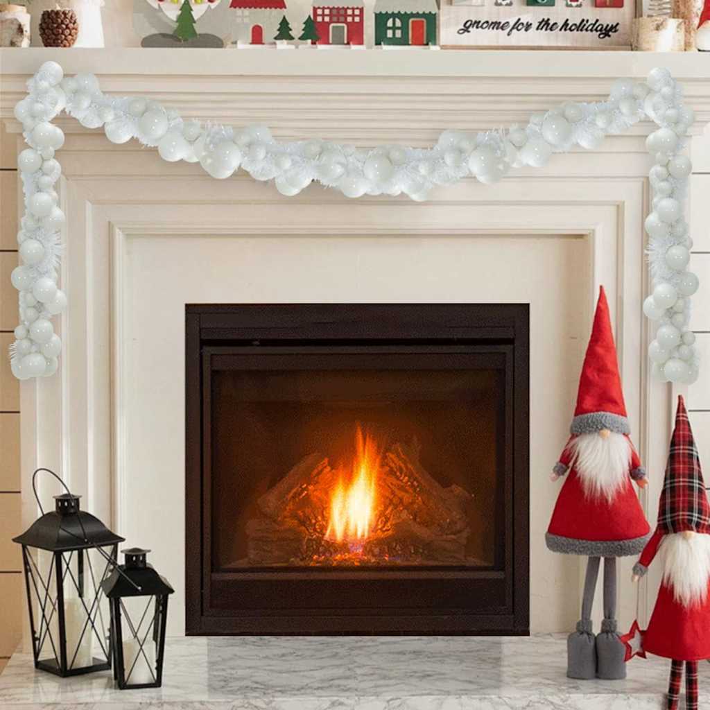 Guirnalda de Bolas de Navidad 186 cm Poliestireno