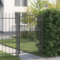 KAMPEN Spear Top Fence Gate 103 x 100 cm Steel