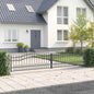 KAMPEN Spear Top Fence Gate 103 x 100 cm Steel