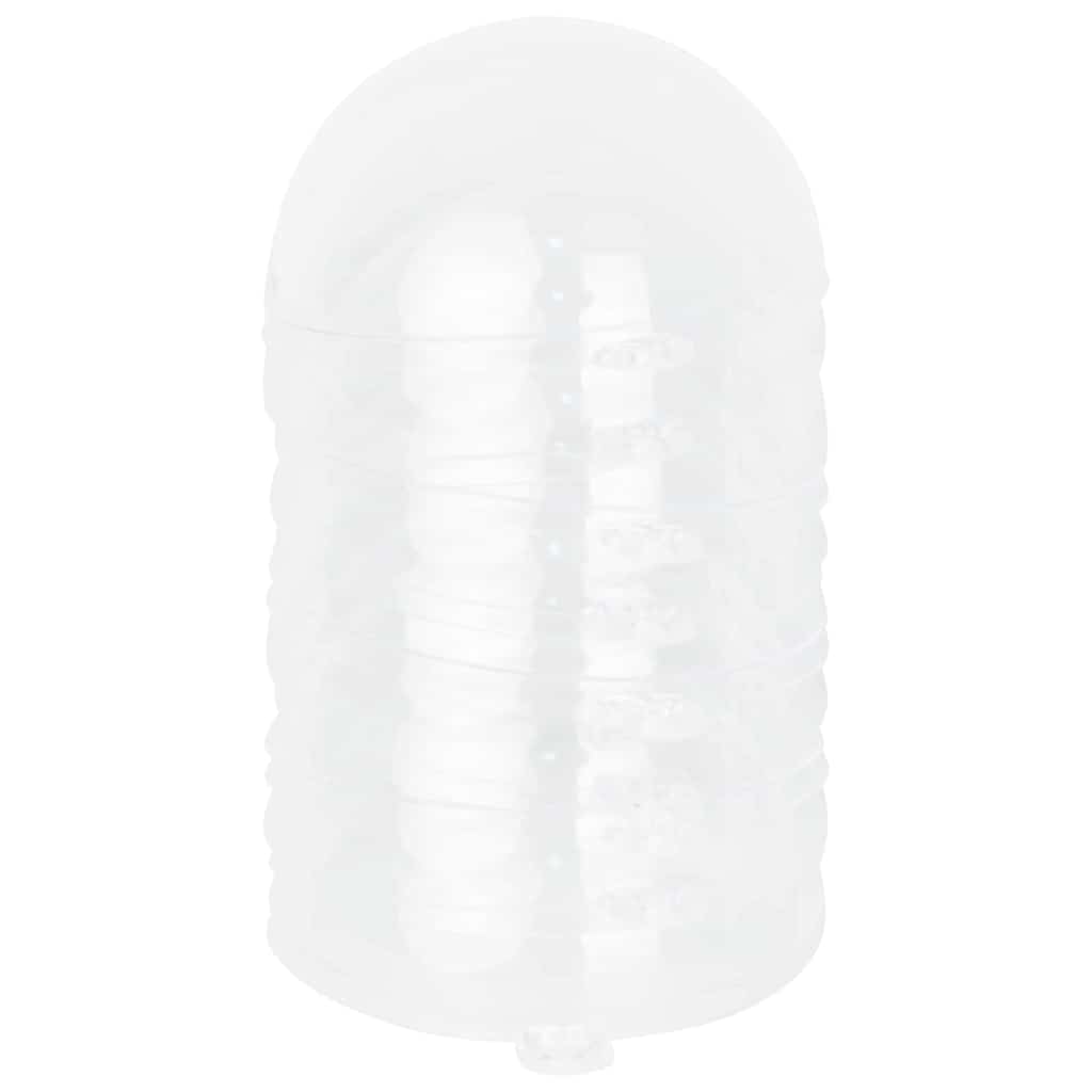 Juego de Esferas de Navidad 100 pcs Transparente Ø 10 cm