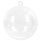 Juego de Esferas de Navidad 100 pcs Transparente Ø 10 cm