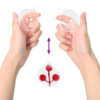 Juego de Esferas de Navidad 100 pcs Transparente Ø 10 cm