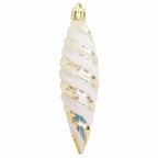 Esfera Espiral de Navidad 40 pcs champán Plástico