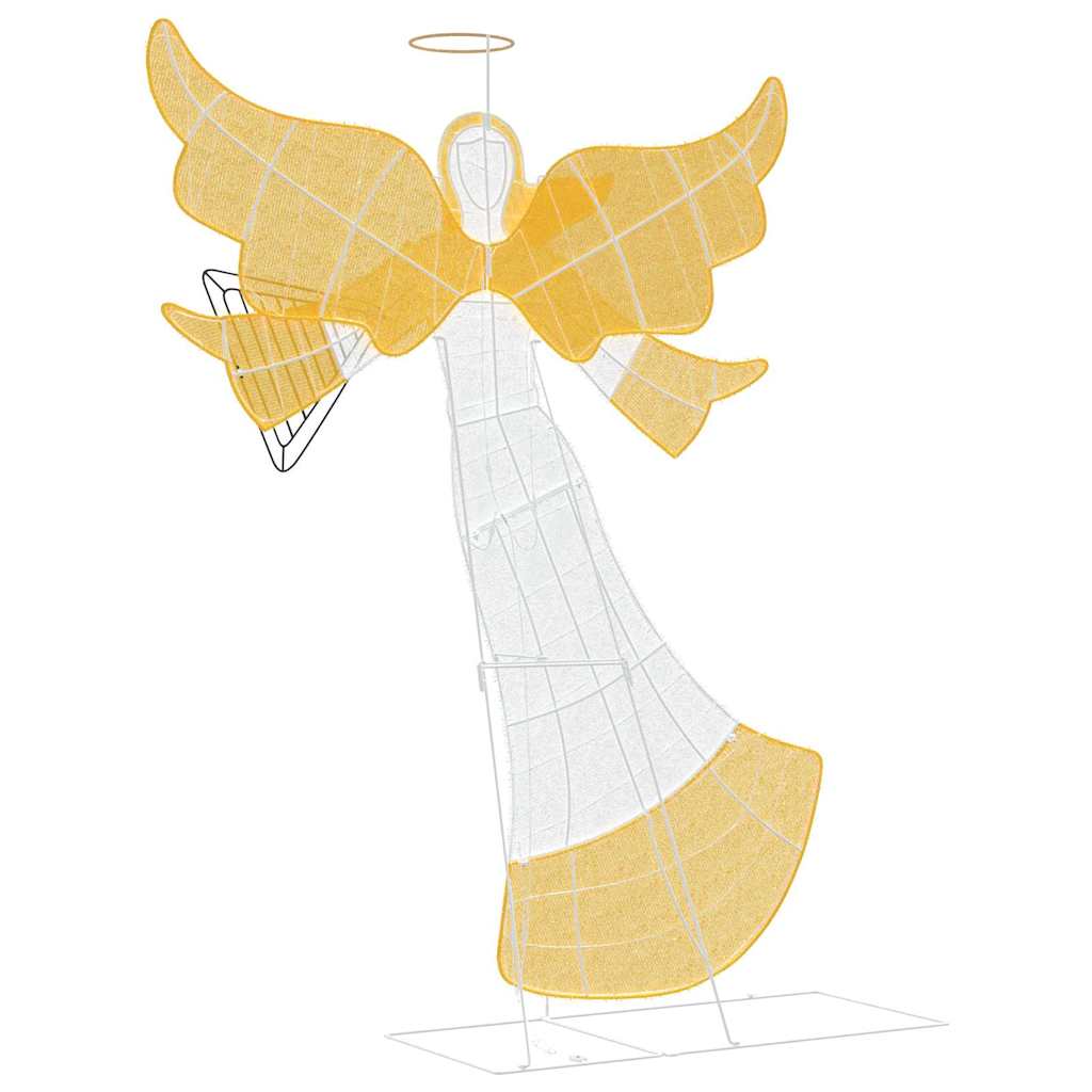 Ángulo iluminado Cálido 116 x 29 x 158.5 cm Poliéster