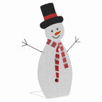 Familia de Muñecos de Nieve Iluminados 3 pcs Cálido Poliéster