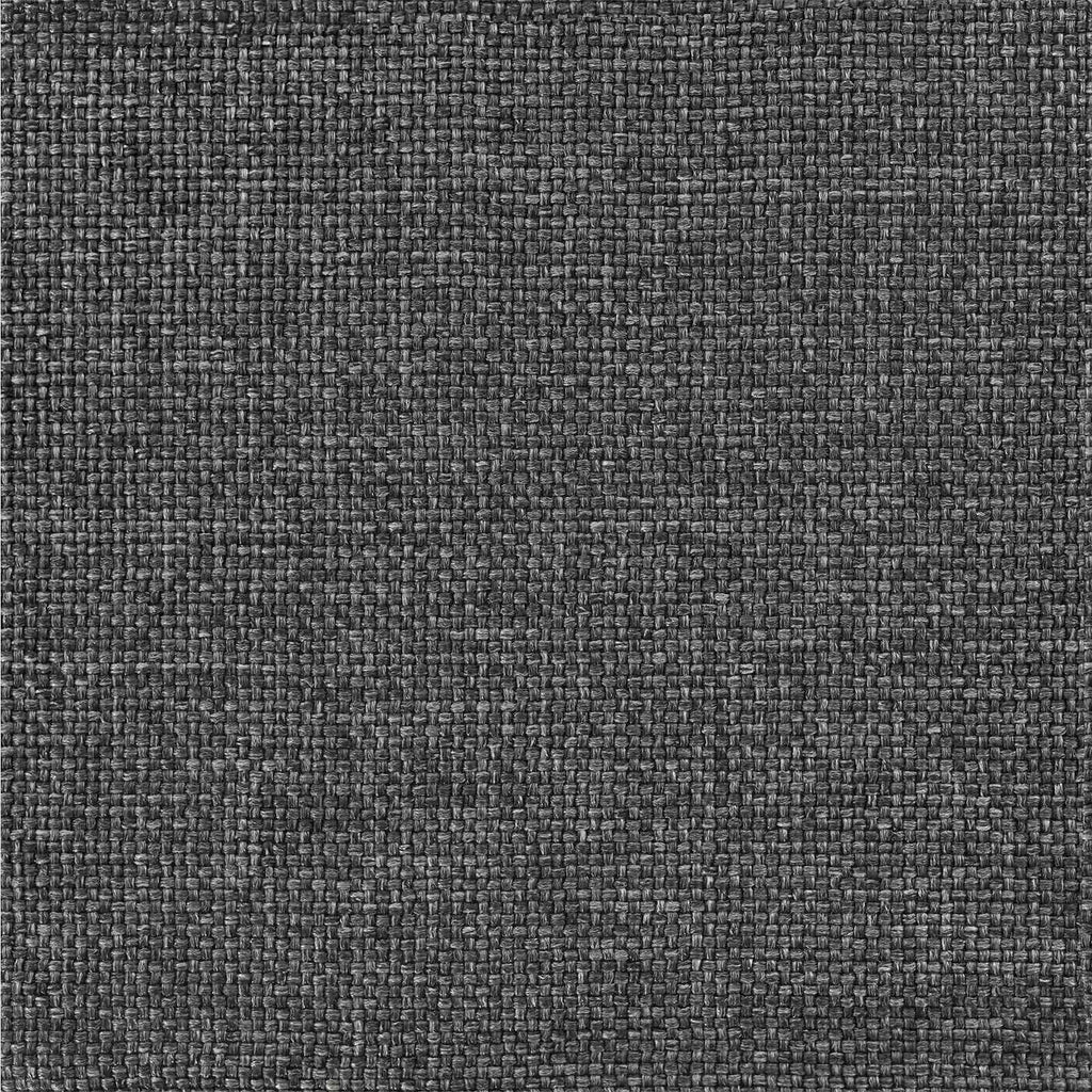 Estructura de Cama con Cabecera Tapizada Gris oscuro