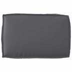Juego de Cojines 3 pcs Antracita Tela Oxford