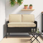 3-Piece Cushion Set, Anthracite Oxford Fabric