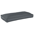 Juego de Cojines 3 pcs Antracita Tela Oxford