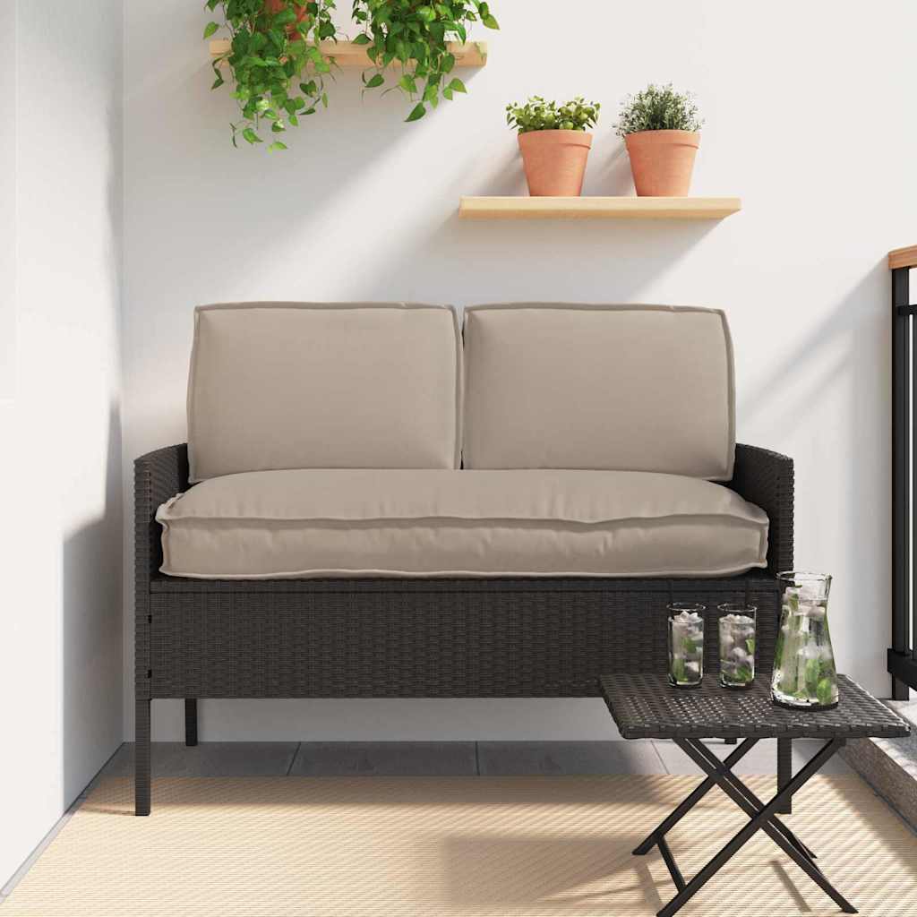 3-Piece Cushion Set, Anthracite Oxford Fabric
