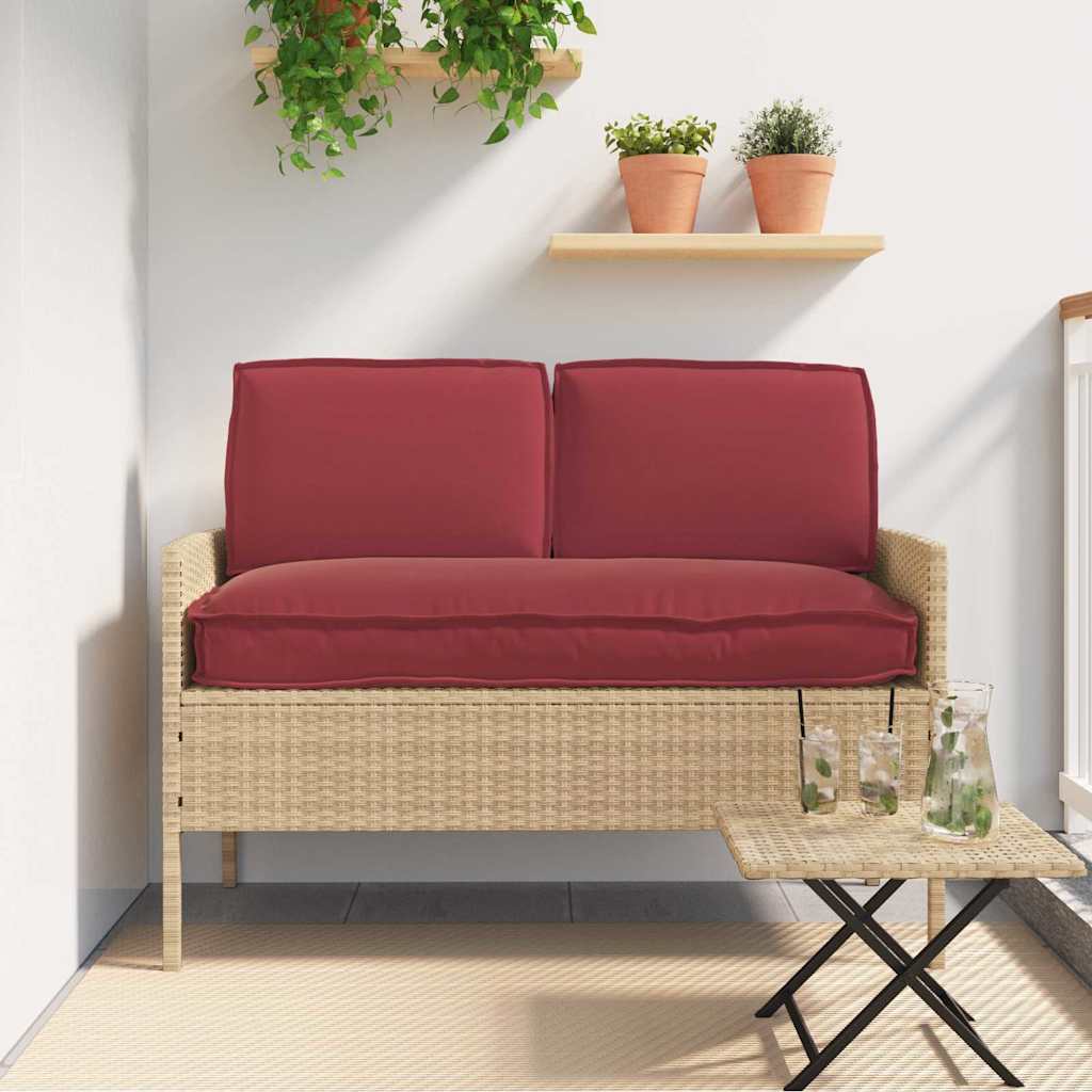 3-Piece Cushion Set, Anthracite Oxford Fabric