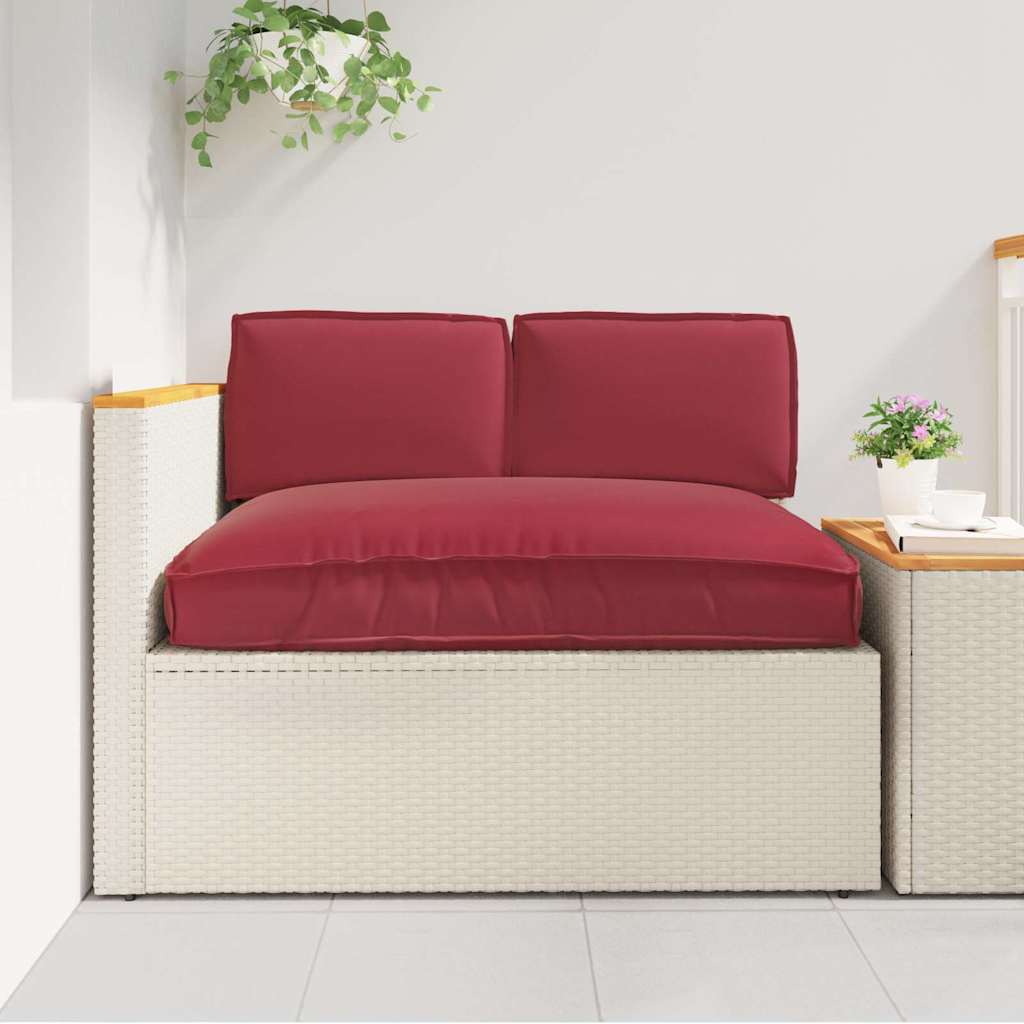 3-Piece Cushion Set, Anthracite Oxford Fabric