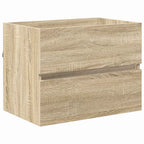 Juego de muebles de baño Roble Sonoma Madera contrachapada