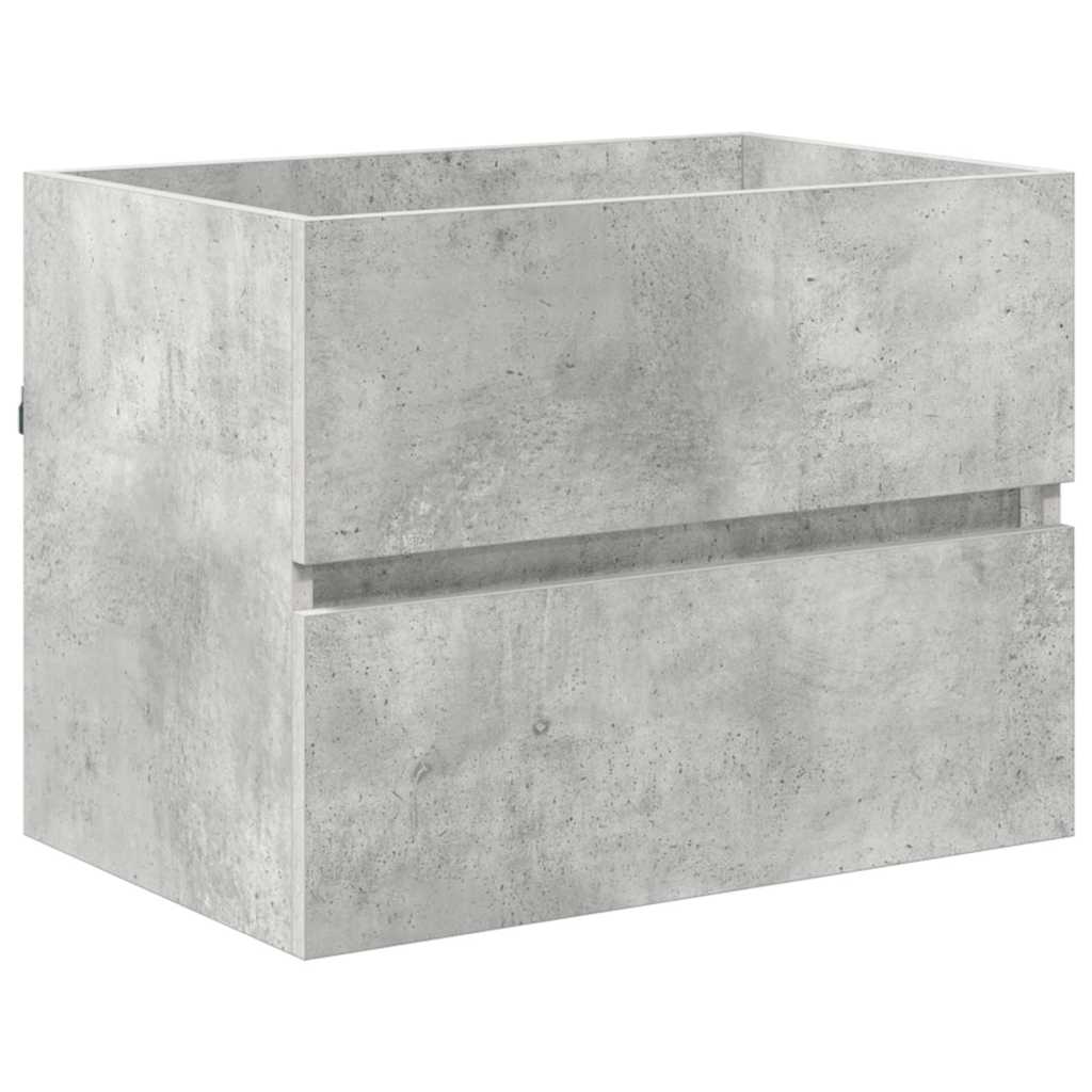 Juego de muebles de baño Gris Concreto 60 x 38,3 x 45 cm