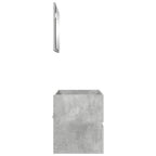 Juego de muebles de baño Gris Concreto 60 x 38,3 x 45 cm