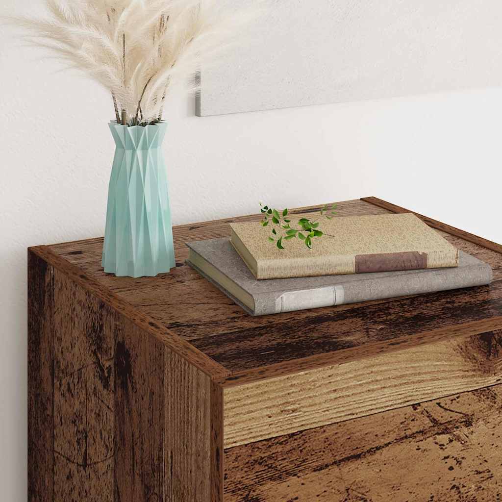Vitrina Madera Vieja 34,5 x 34 x 90 cm Madera contrachapada