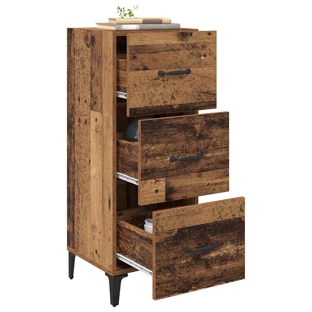 Vitrina Madera Vieja 34,5 x 34 x 90 cm Madera contrachapada
