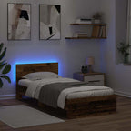 Estructura de cama con cabecera Madera Vieja 100 x 200 cm