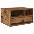 Soporte para Impresora con cajón Madera Vieja 40 x 32 x 24 cm
