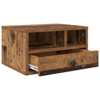 Soporte para Impresora con cajón Madera Vieja 40 x 32 x 24 cm