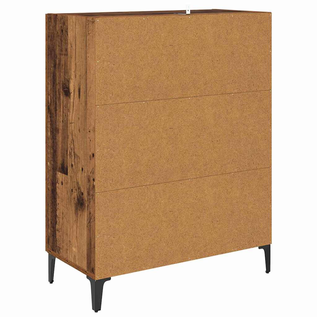 Vitrina Madera Vieja 69,5 x 34 x 90 cm Madera contrachapada