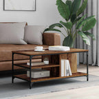 Mesa de Café Madera Vieja 100 x 50 x 45 cm Madera contrachapada