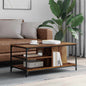 Mesa de Café Madera Vieja 100 x 50 x 45 cm Madera contrachapada