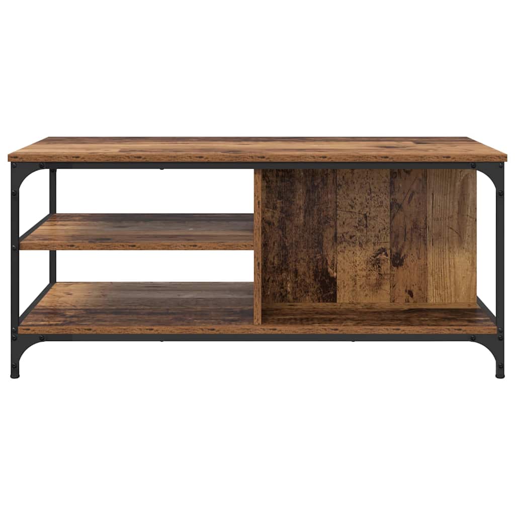 Mesa de Café Madera Vieja 100 x 50 x 45 cm Madera contrachapada