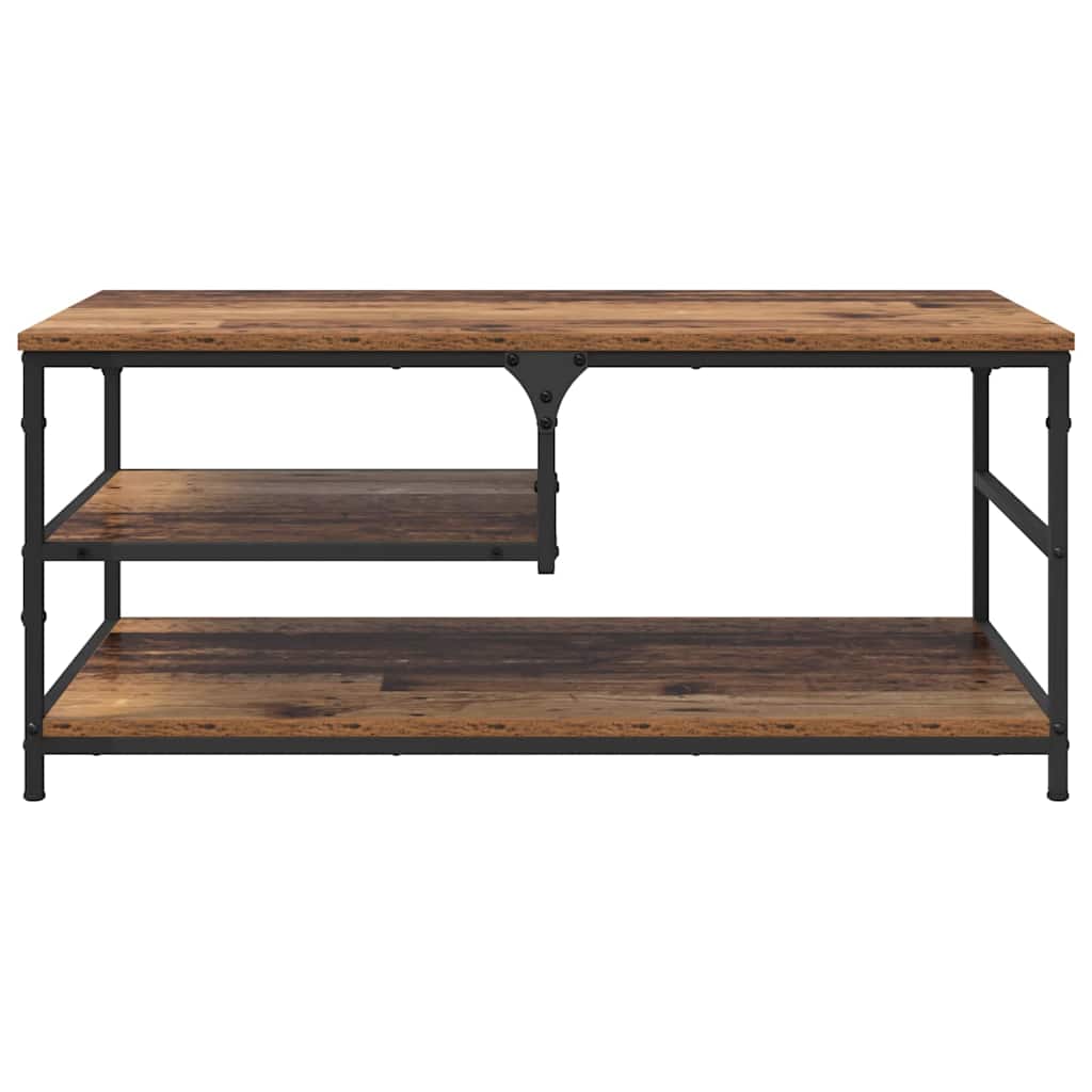 Mesa de Café Madera Vieja 90 x 49 x 40 cm Madera contrachapada