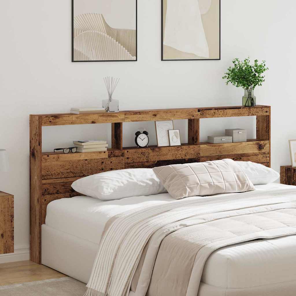Cabecero Madera Vieja 120 x 17 x 102 cm Madera contrachapada
