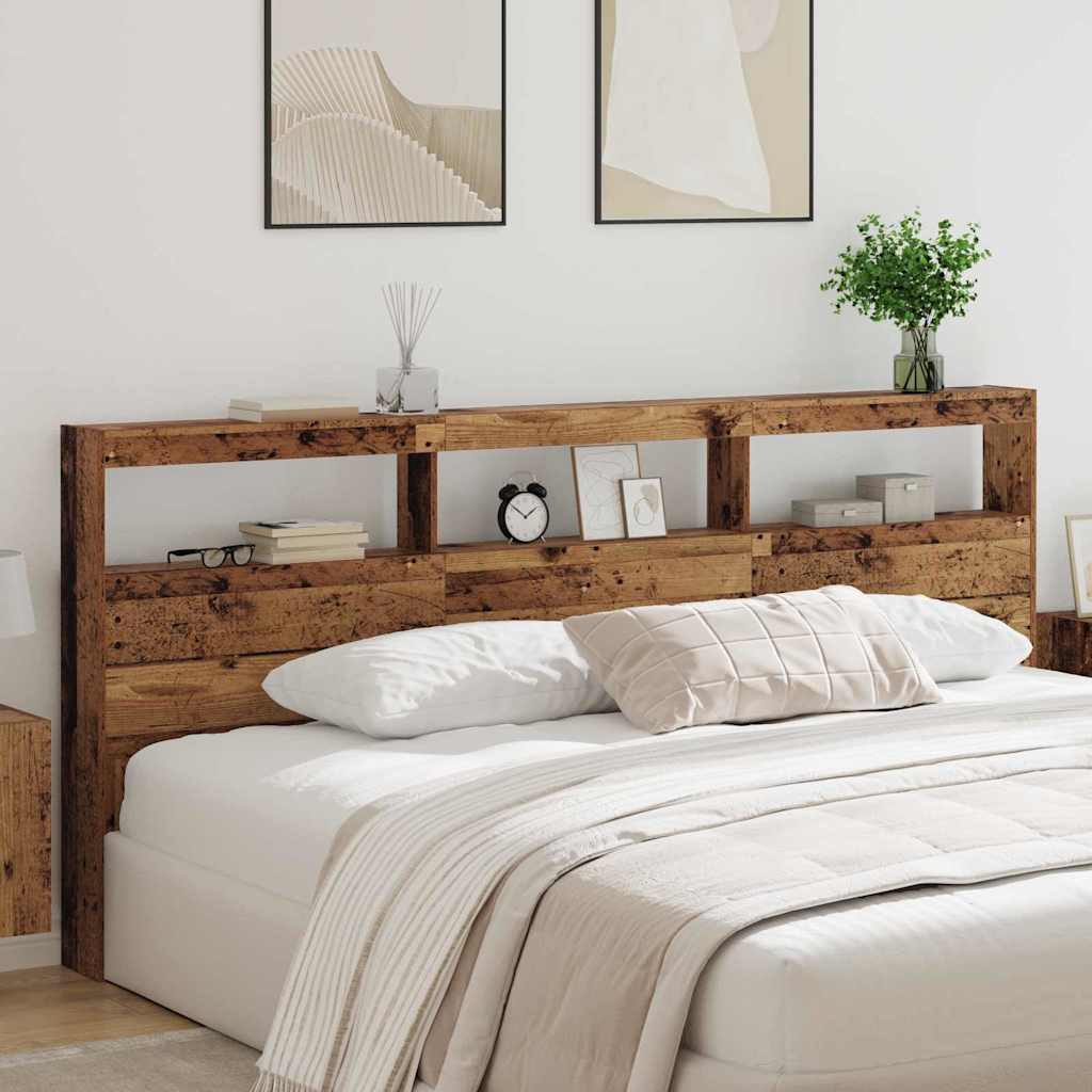 Cabecero Madera Vieja 120 x 17 x 102 cm Madera contrachapada