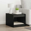 Caixa para WC de Gato Carvalho Preto 47 x 59 x 42 cm