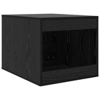 Caixa para WC de Gato Carvalho Preto 47 x 59 x 42 cm