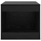 Caixa para WC de Gato Carvalho Preto 47 x 59 x 42 cm