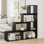 Librería Separadora de Ambientes Roble Negro