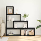Librería Separadora de Ambientes Roble Negro